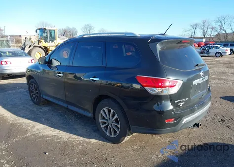 2014 Nissan Pathfinder Sv из США, поврежденный, VIN 5N1AR2MM7EC733344